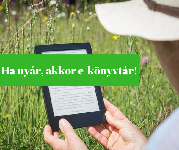Ha nyár, akkor e-könyvtár!