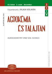 Agrokémia és Talajtan