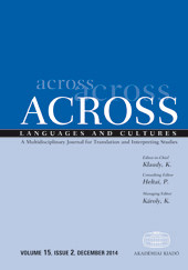 Across Languages and Cultures
