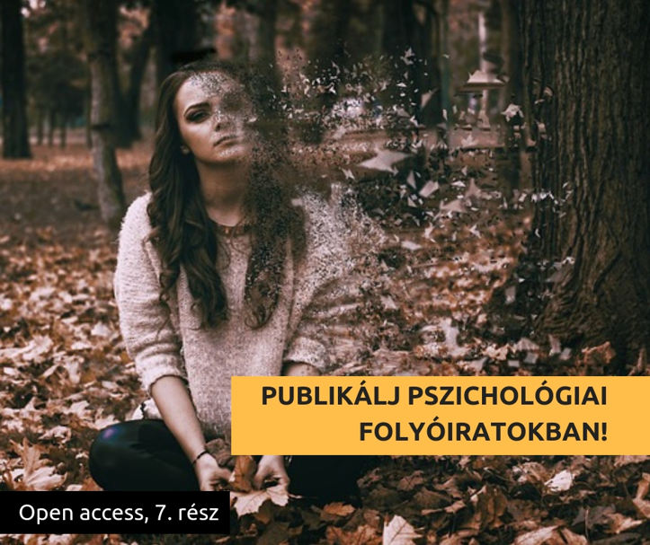 Publikálj open access úton pszichológiai folyóiratokban