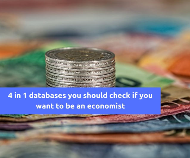 4 in 1 databases you should check if you want to be an economist