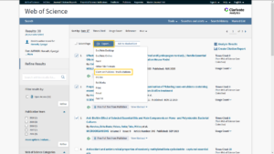 Claim on Publons - track citations