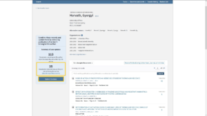 Ha végeztünk, a Submit updates-el tudjuk véglegesíteni a korábban eszközölt módosításokat.